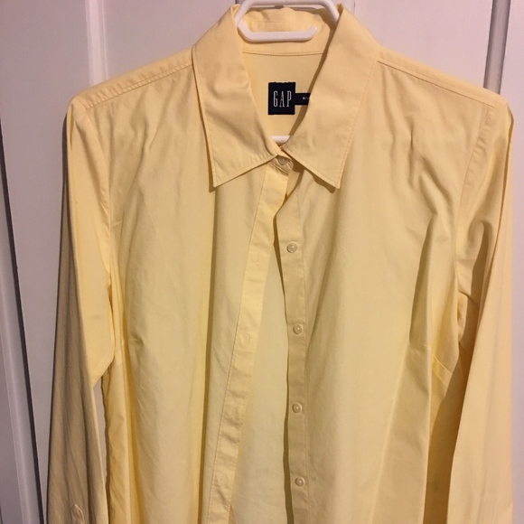 The Gap Tops - The Gap Yellow long sleeve vintage dress shirt